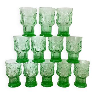 Baroque style water glasses