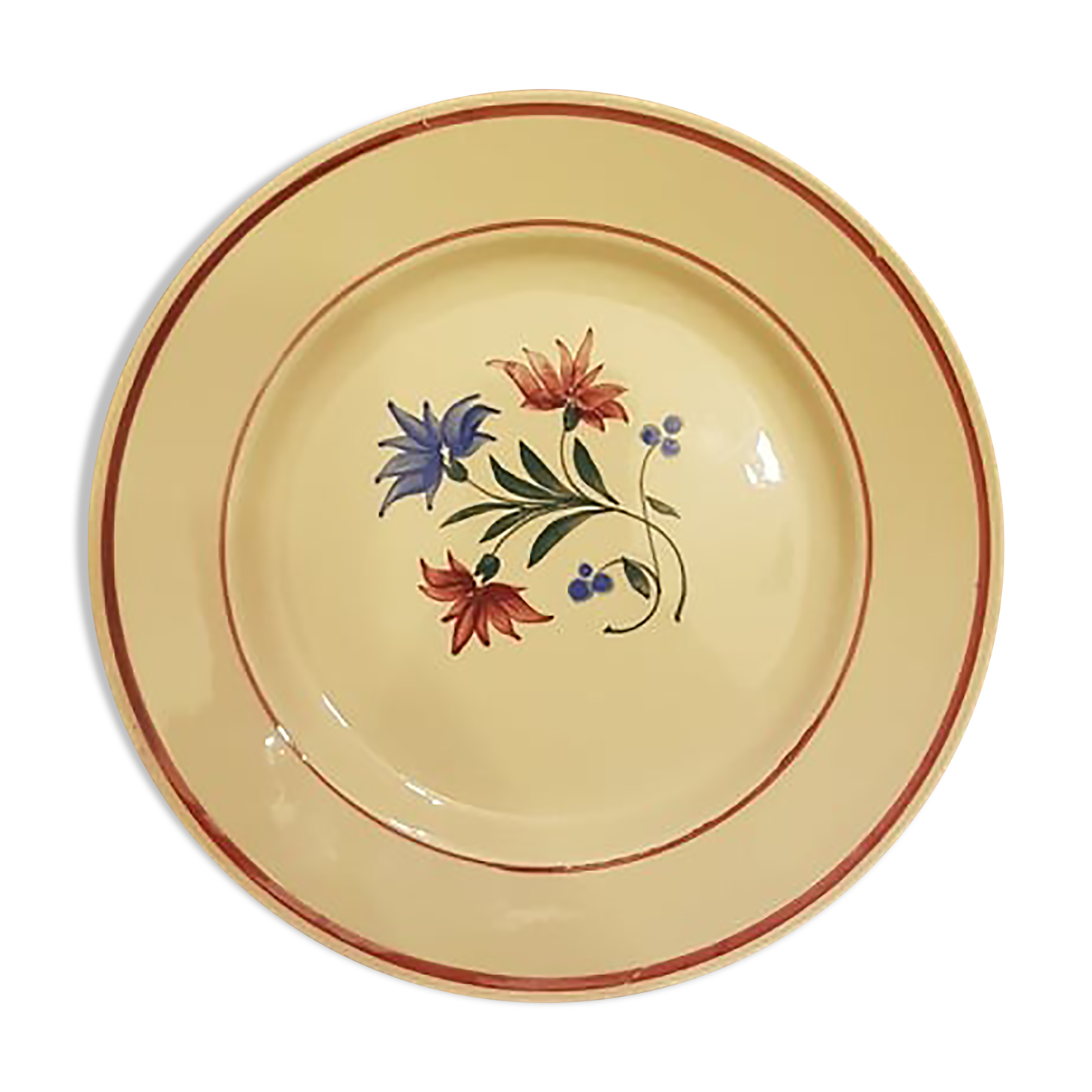 Plate KG Lunéville model Denise