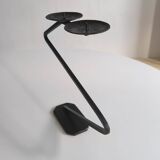 Brutalist wrought iron candle holder 1950