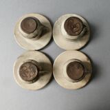 4 coffee cups Gustave Reynaud the murier in Vallauris, 1960s