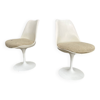 Deux fauteuils Tulipe années 60 Eero Saarinen