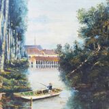 Oil on Canvas 1911 by E. WE