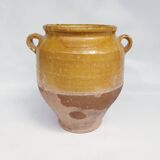 Pot a graisse confit vernissée ancien