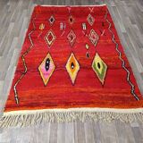 Berber Moroccan rug decorated 250cm x 150cm