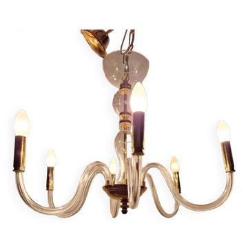Lustre murano 6 bras