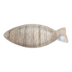 Ramequin ancien en verre moulé forme poisson