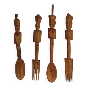 Wooden cutlery