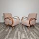 Art Deco Lounge Chairs from Jindřich Halabala, 1950s, Set of 2