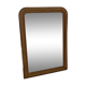 Louis Philippe mirror in wood and varnished stucco
