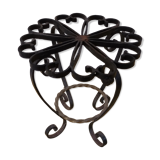 Wrought iron plant holder