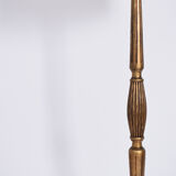 Gilded turned wood floor lamp, 1930s