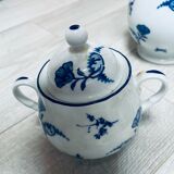 Set café bleu