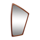 Miroir en teck asymétrique danois