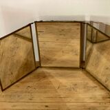 Miroir triptyque de Barbier XIXème