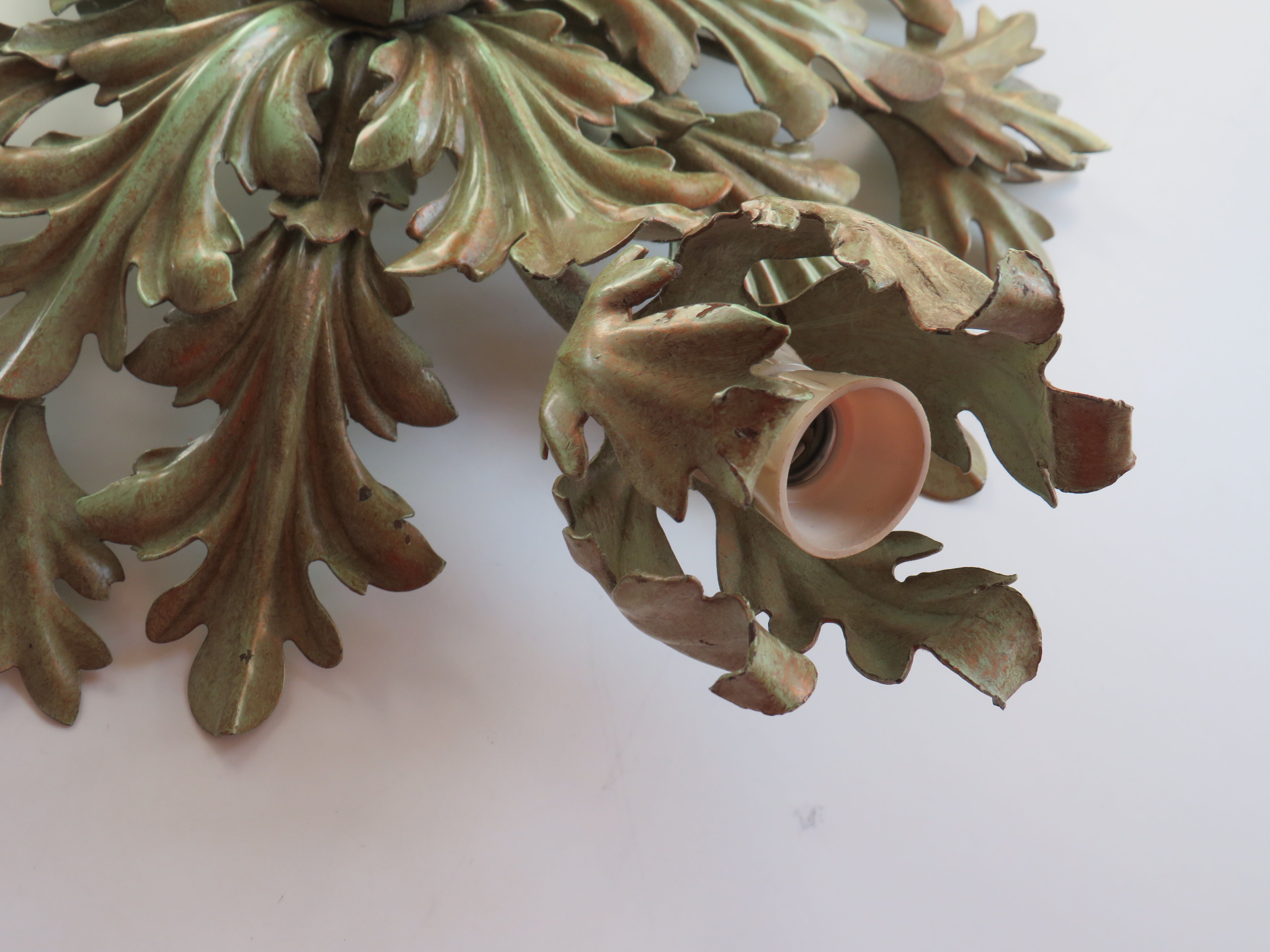 Ceiling lamp or vintage wall lamp from Banci Italy