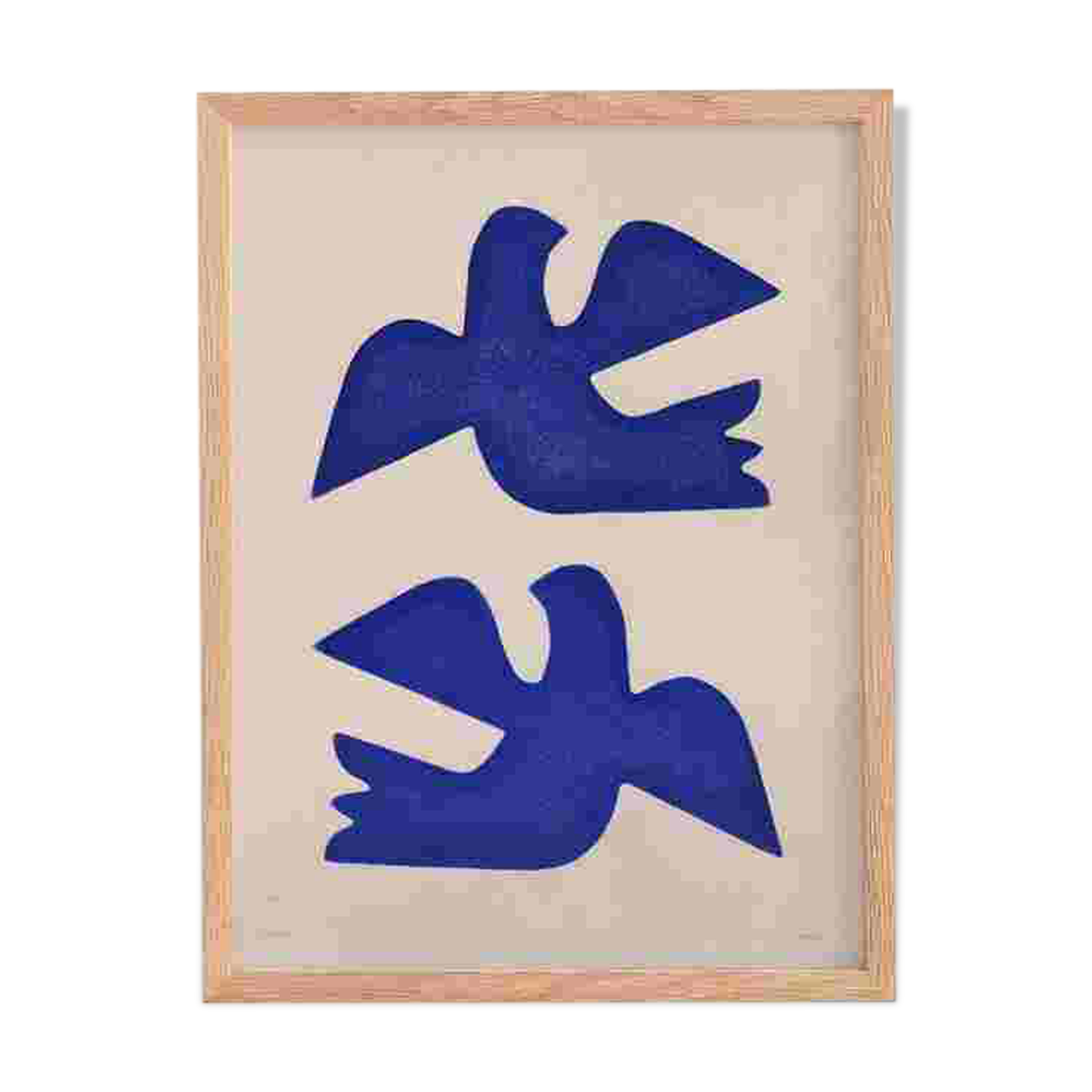 Illustration Birds, tableau signé Eawy