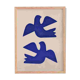 Illustration Birds, tableau signé Eawy