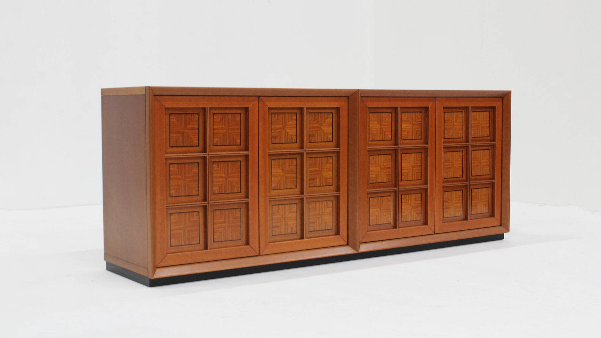 Brutalist Italian sideboard Caccia alla Volpe by Linea Arredo