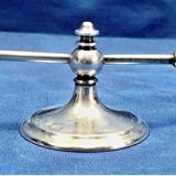 8 antique Art Deco silver-plated metal knife rests, Cailar Bayard hallmark