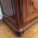 Solid cherry cabinet