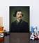 Old portrait - “Les moustachu-es” series