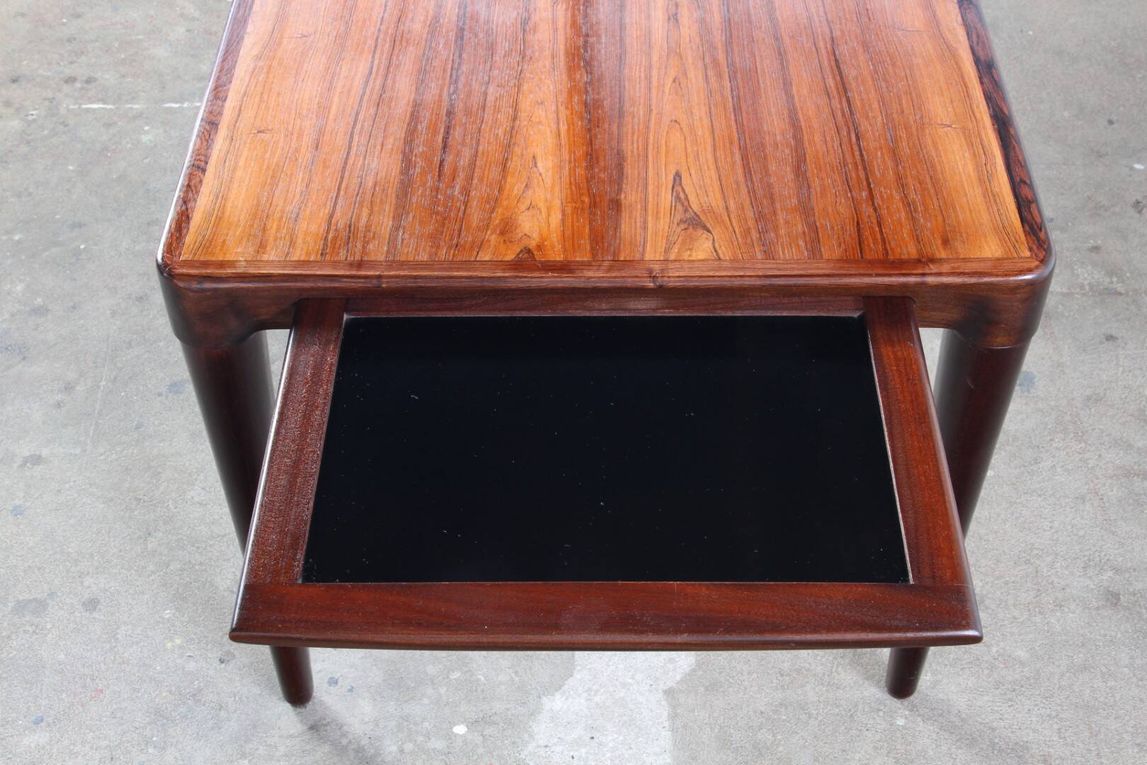 Vintage 1960s Rosewood Coffee Table, B.C. Møbler Vejle, Denmark