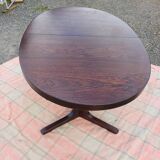Table ovale scandinave vintage 1960
