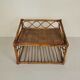 Rattan shelf