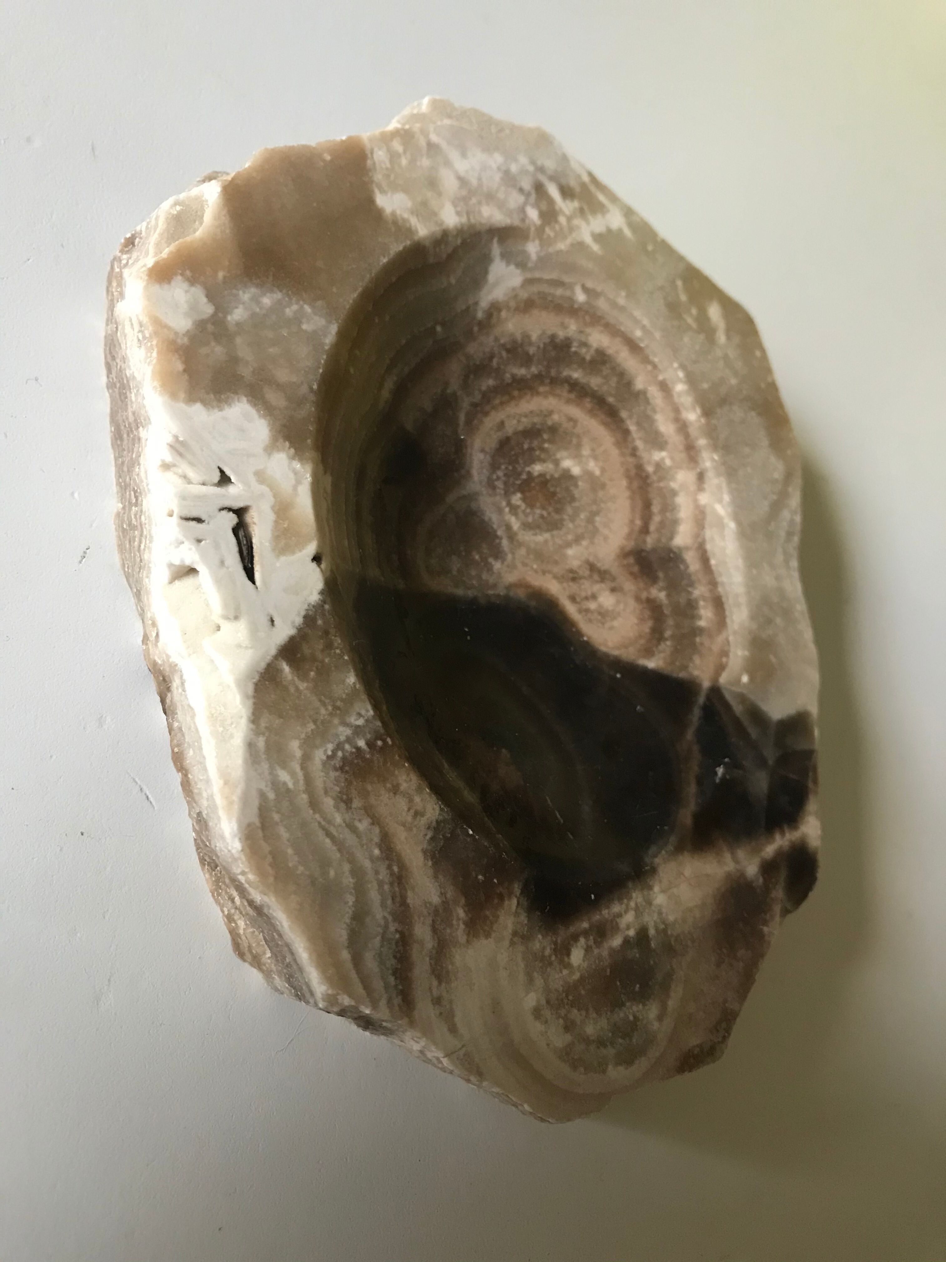 Vintage agate ashtray