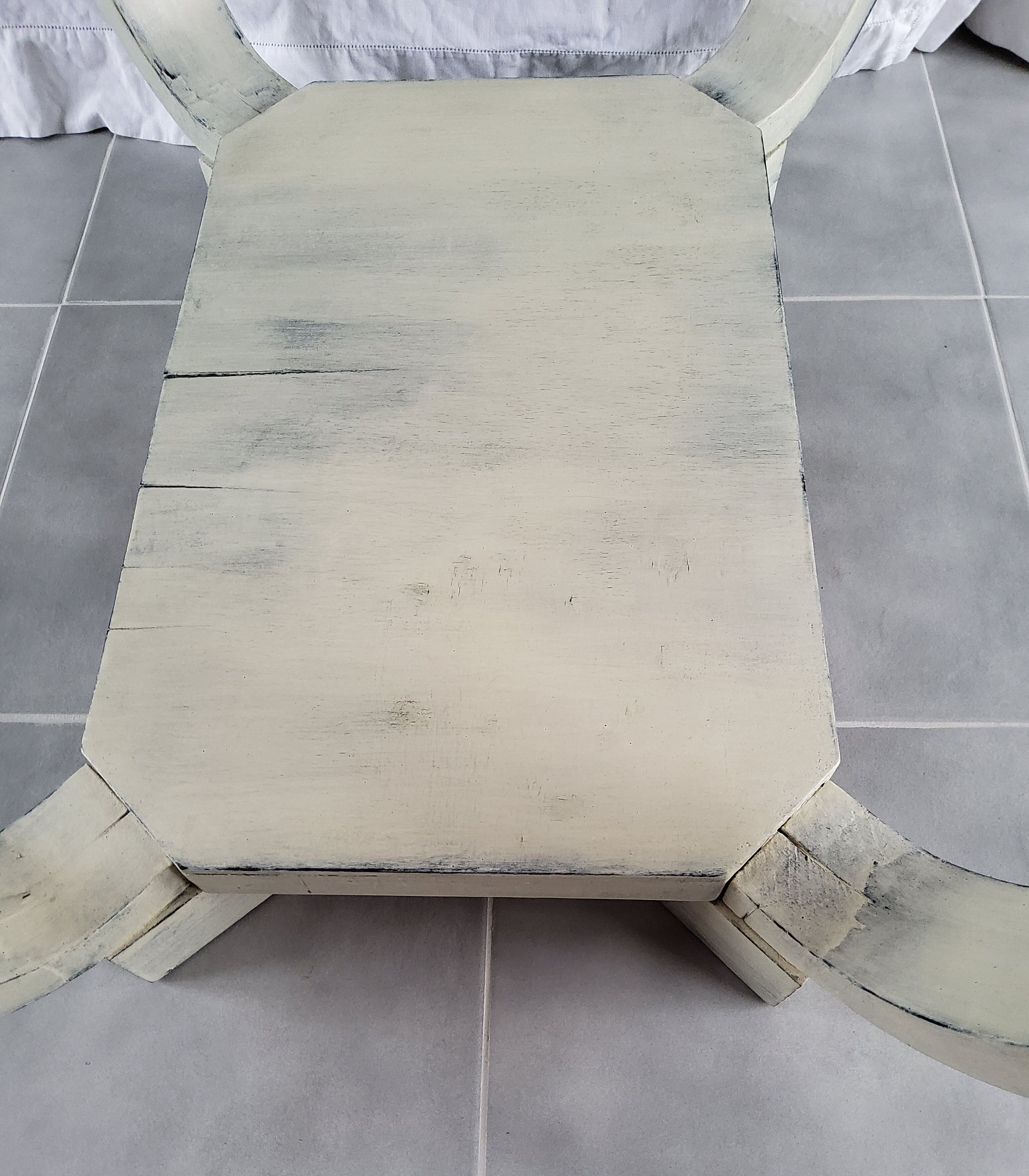 Patinated Art Deco coffee table