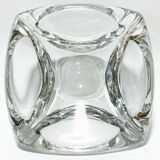 Daum France crystal ashtray