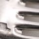 Christofle Marly cutlery set 49 pieces, knives, silver-plated metal, excellent condition.