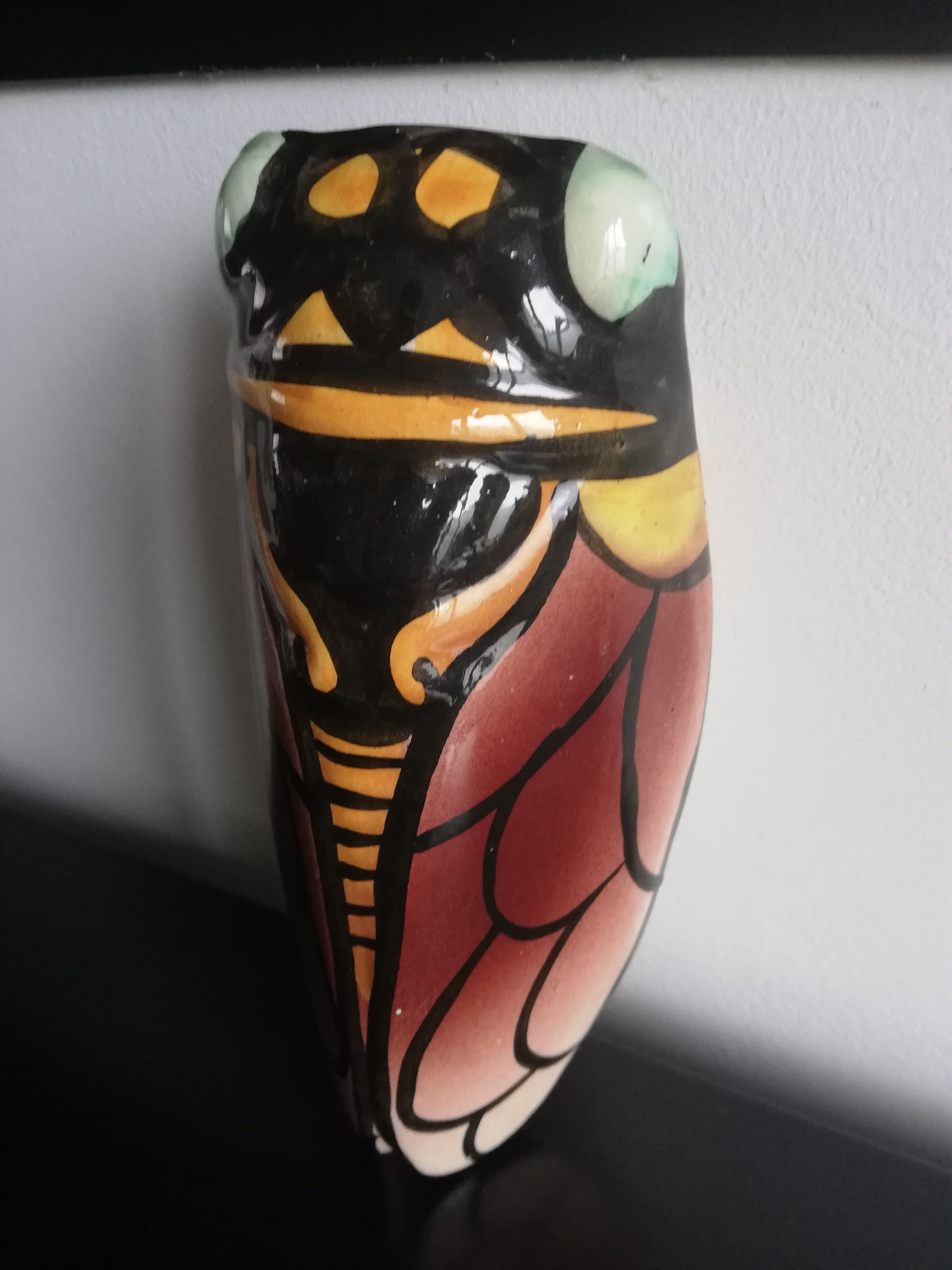 Bouquetiere Cigale Jean Massier Vallauris