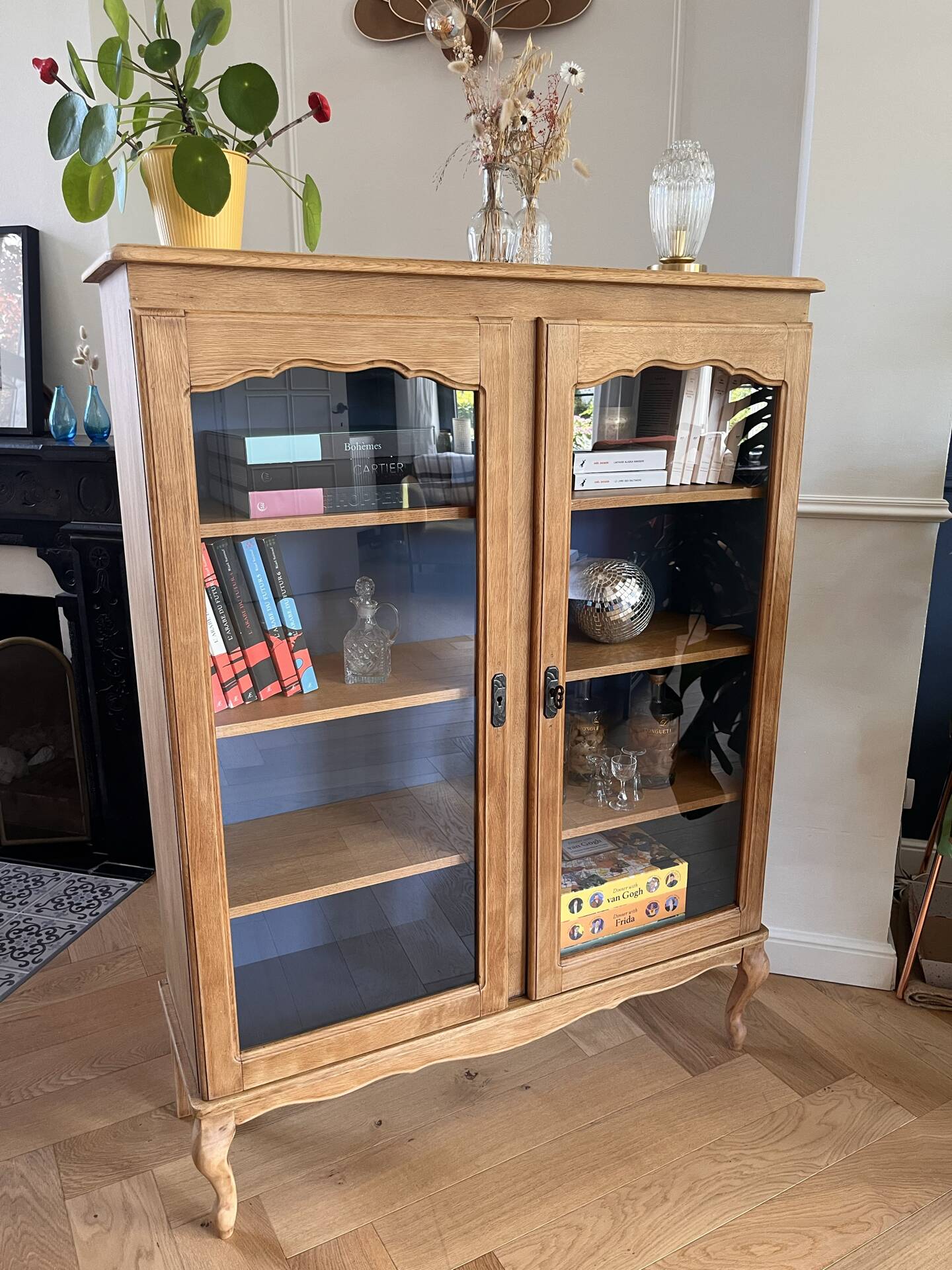 Antique display cabinet