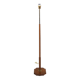 Scandinavian floor lamp in teak and metal, Sweden, 1960