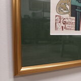 Framed poster Absinthe Robette