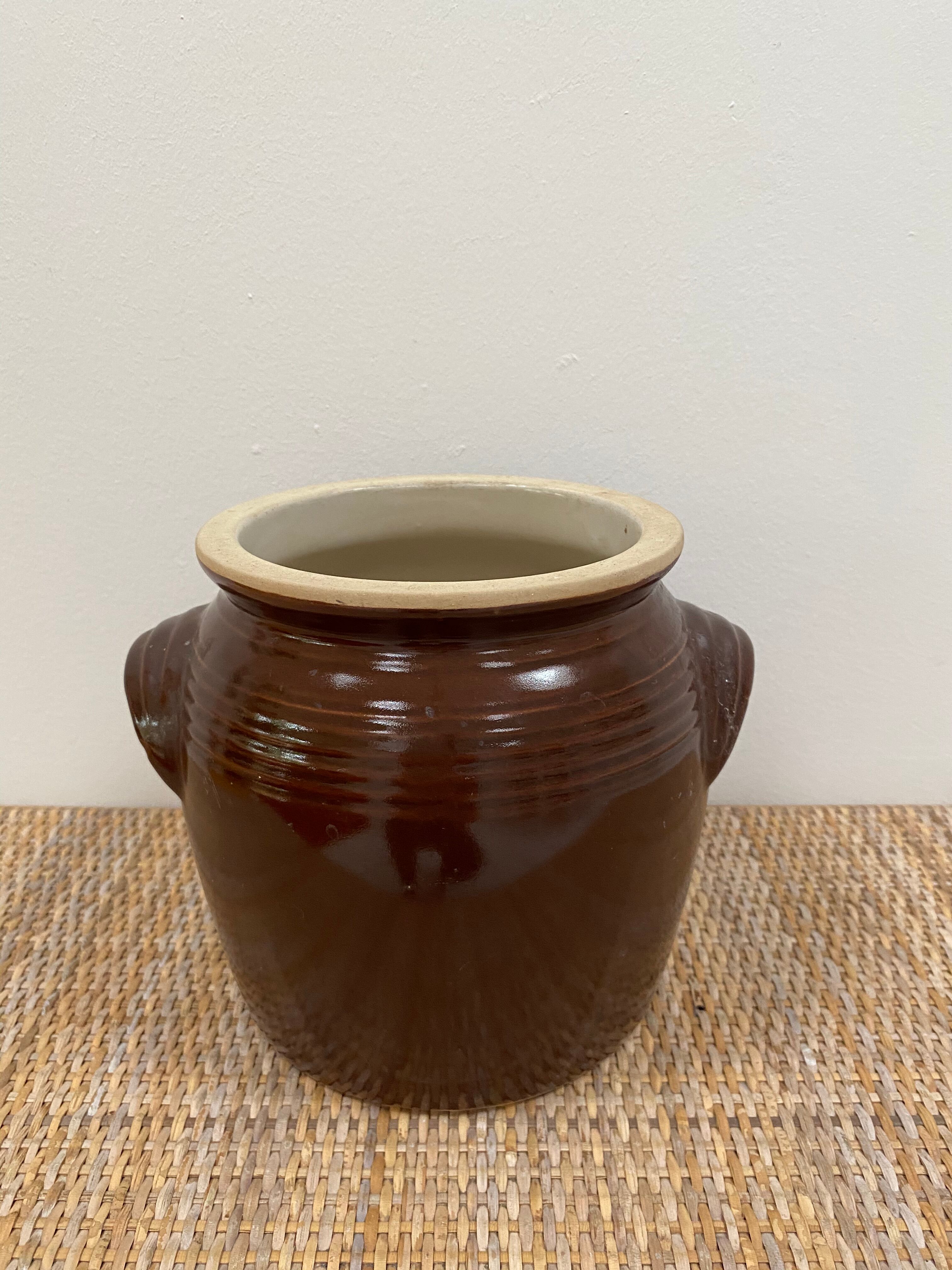Old Gers candied sandstone pot