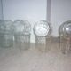 Pair of 2 old jam pots 500 ml
