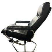 Vintage Danish leather lounge chair / armchair / single chair UNICO