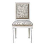 Paire de chaises style Louis XVI - Fabrication Moissonnier