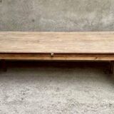 Large farm table solid wood draper table Length 240 cm