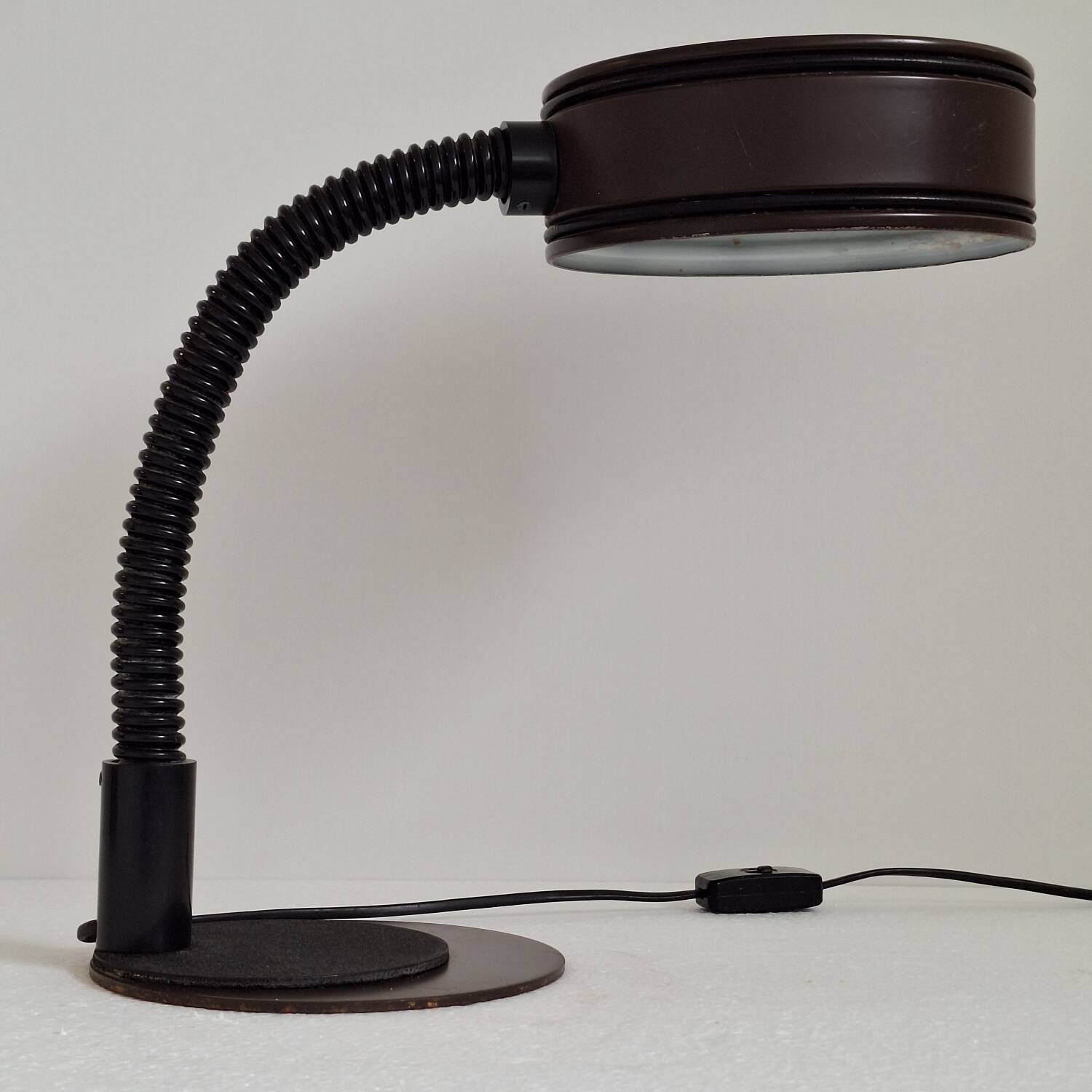 Massive Lighting Vintage Belgian Gooseneck Desk Lamp