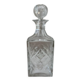Belle carafe à whisky cristal de Saint Louis Chantilly