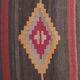 Vintage Turkish hallway rug 86x903 cm