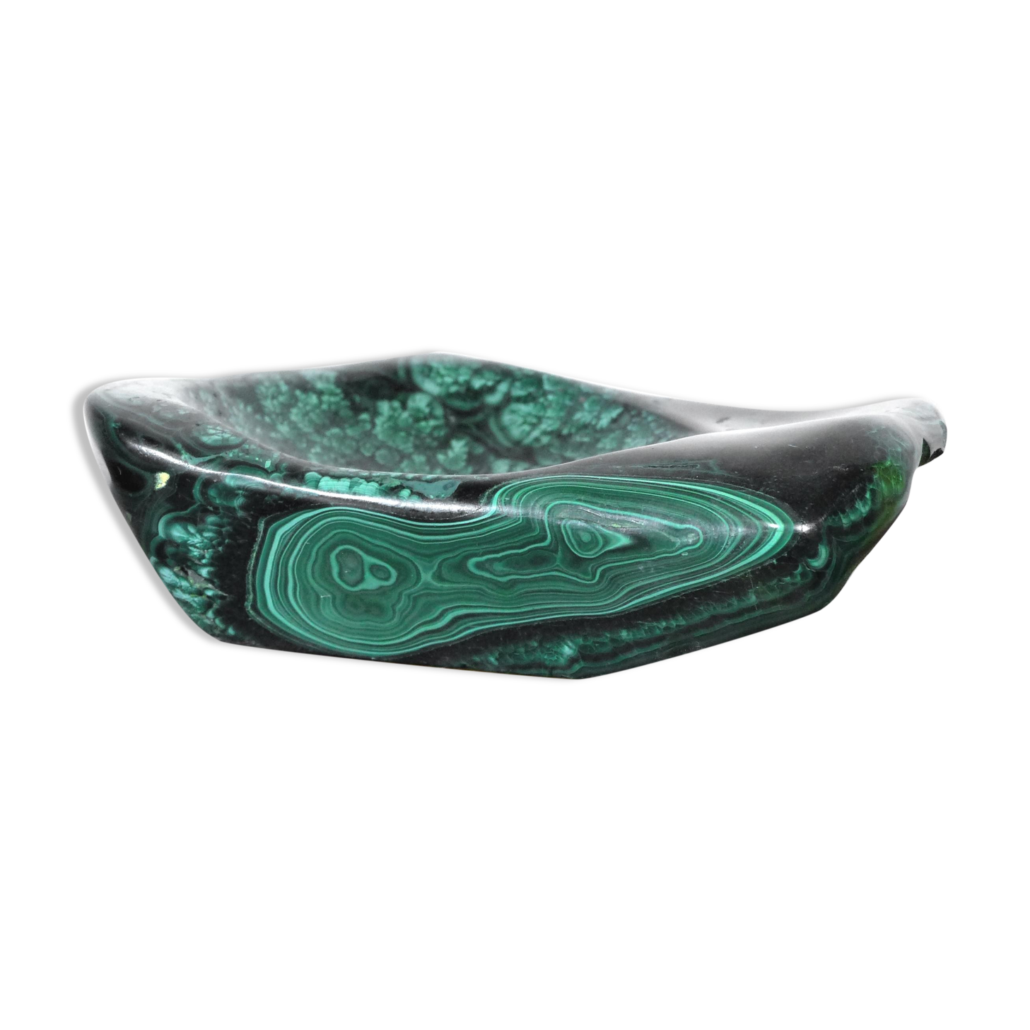 Cendrier en malachite