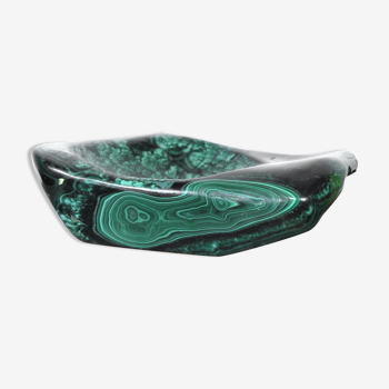 Malachite ashtray