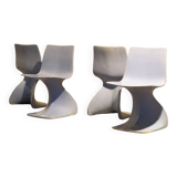 Christian Adam - Four Naila chairs publisher New Form Italy 1971