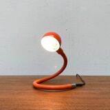 Vintage Italian Space Age Hebi table lamp by Isao Hosoe for Valenti Luce, 1970s.