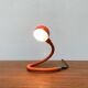 Vintage Italian Space Age Hebi table lamp by Isao Hosoe for Valenti Luce, 1970s.