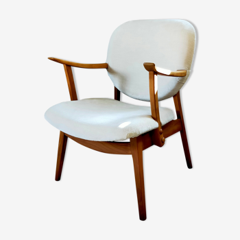 Scandinavian armchair 50s